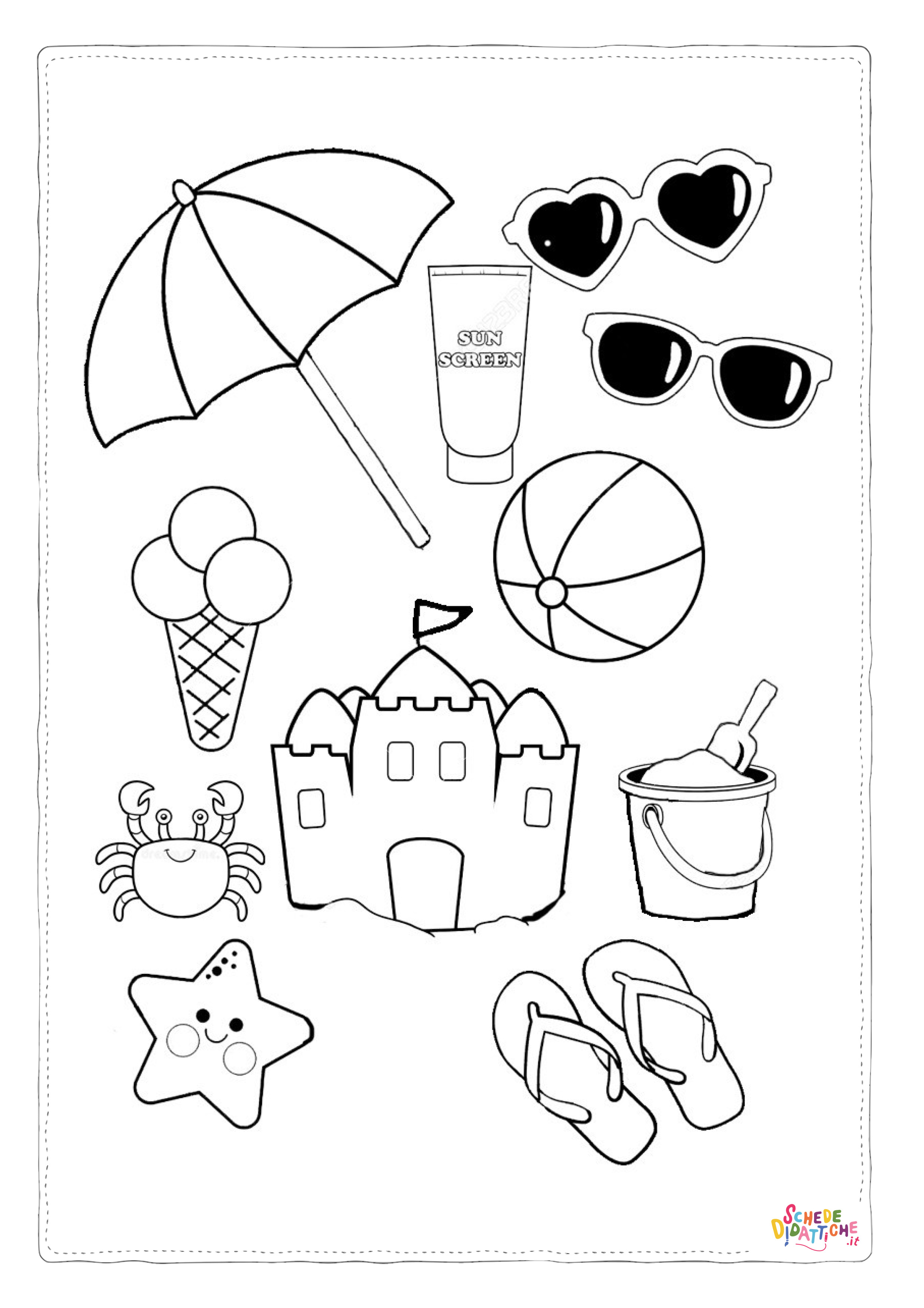 Disegno "Castelli di sapbbia in spiaggia 27" Castelli di sapbbia in spiaggia 27