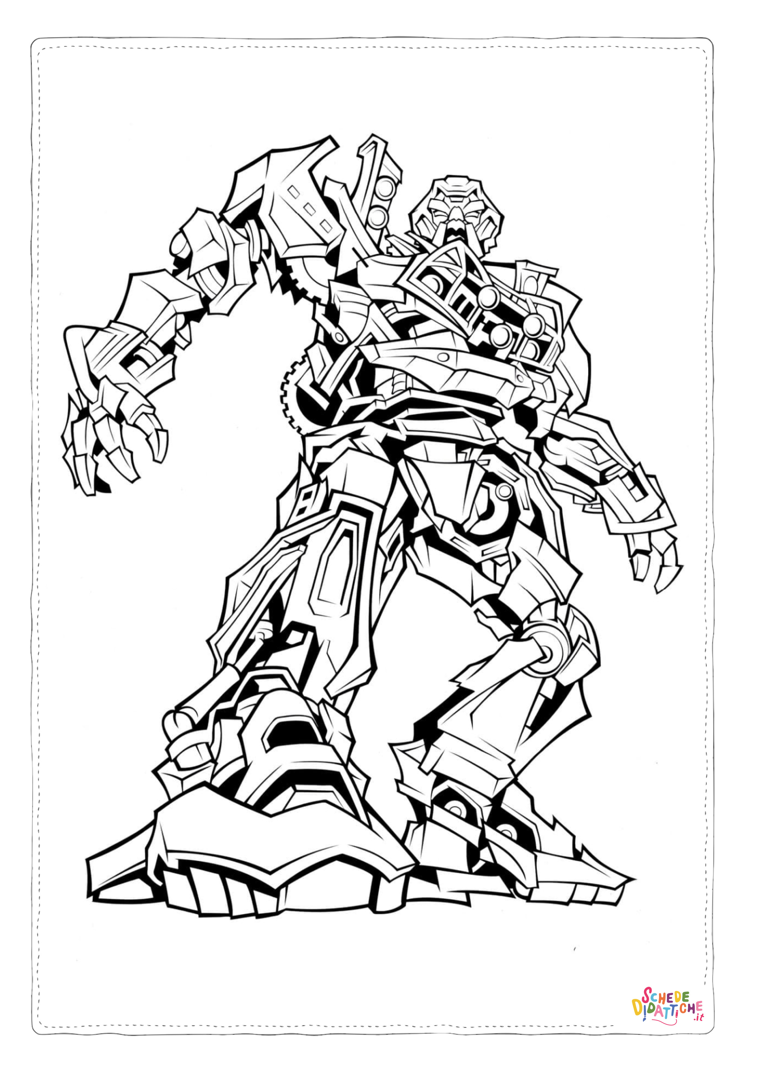 Disegno "Disegno di Transformers da stampare e colorare 63" Disegno di Transformers da stampare e colorare 63