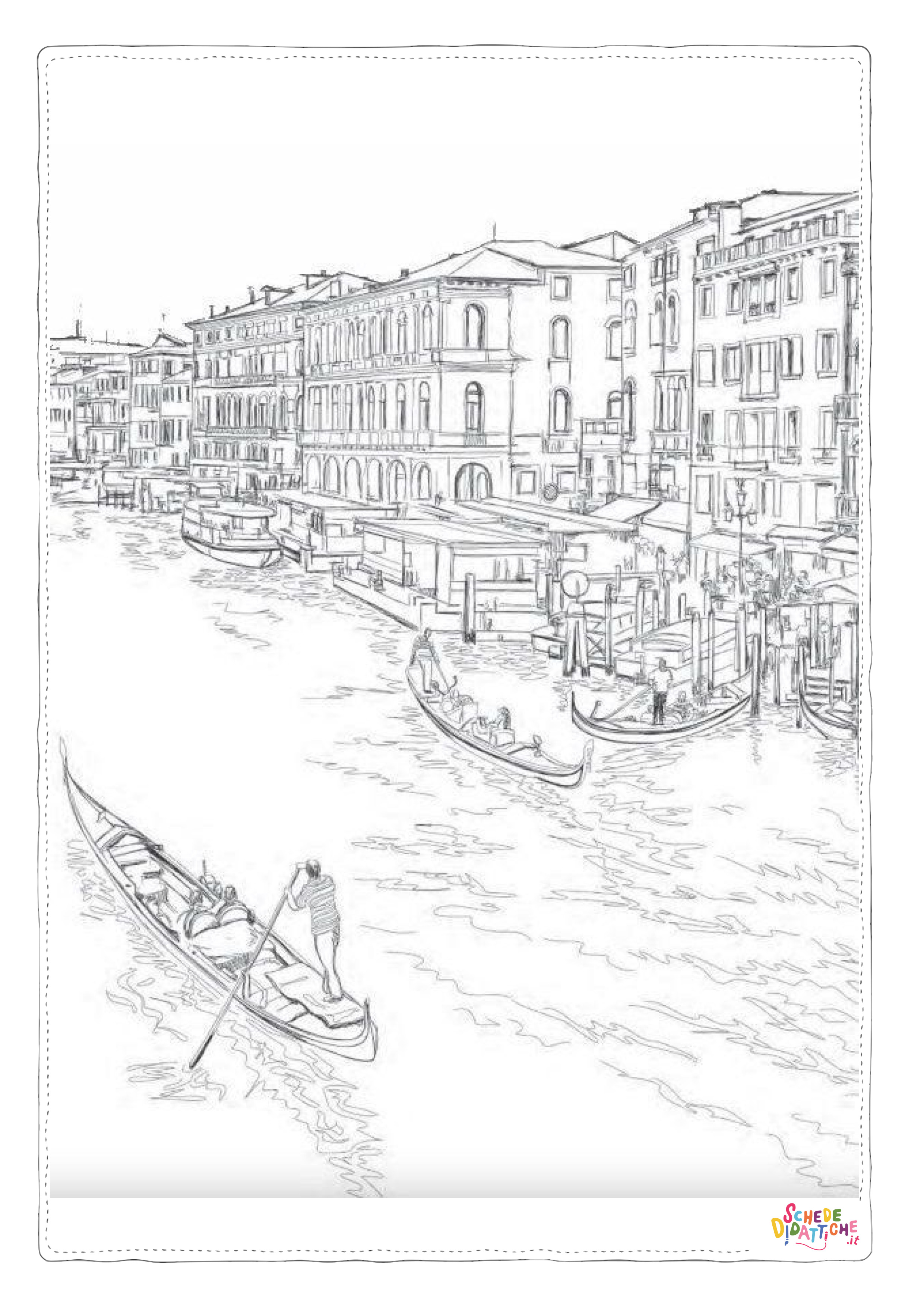 Disegno "Disegno di monumento famoso da stampare e colorare 62" Disegno di monumento famoso da stampare e colorare 62