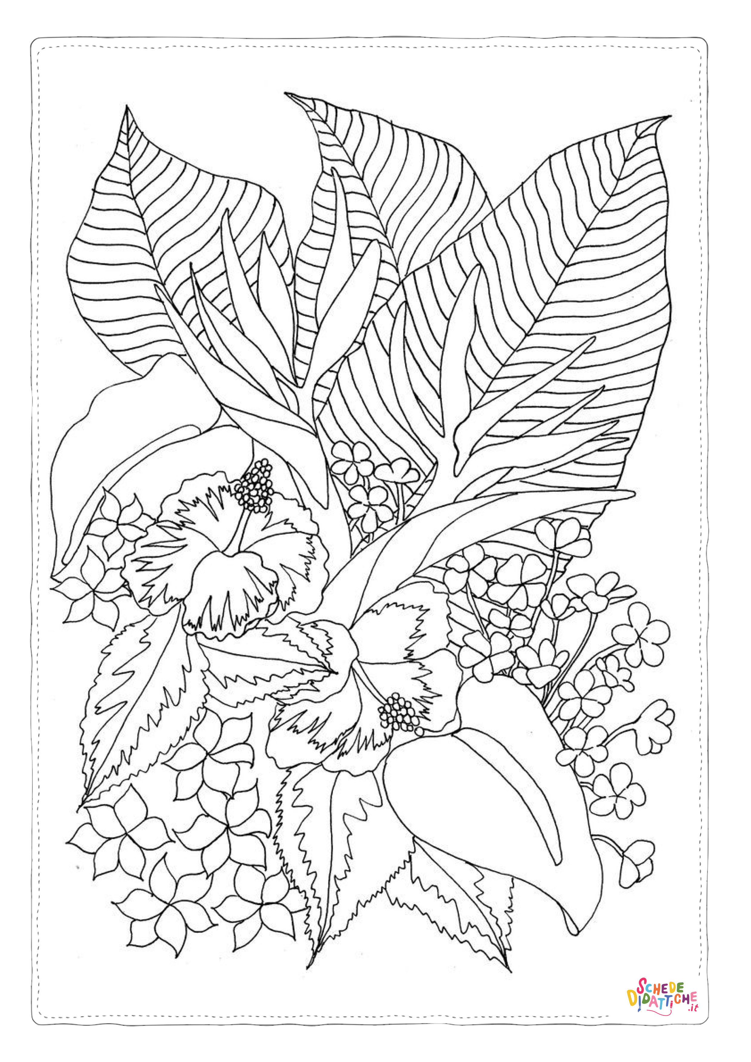 Disegno di mandala da stampare e colorare 239