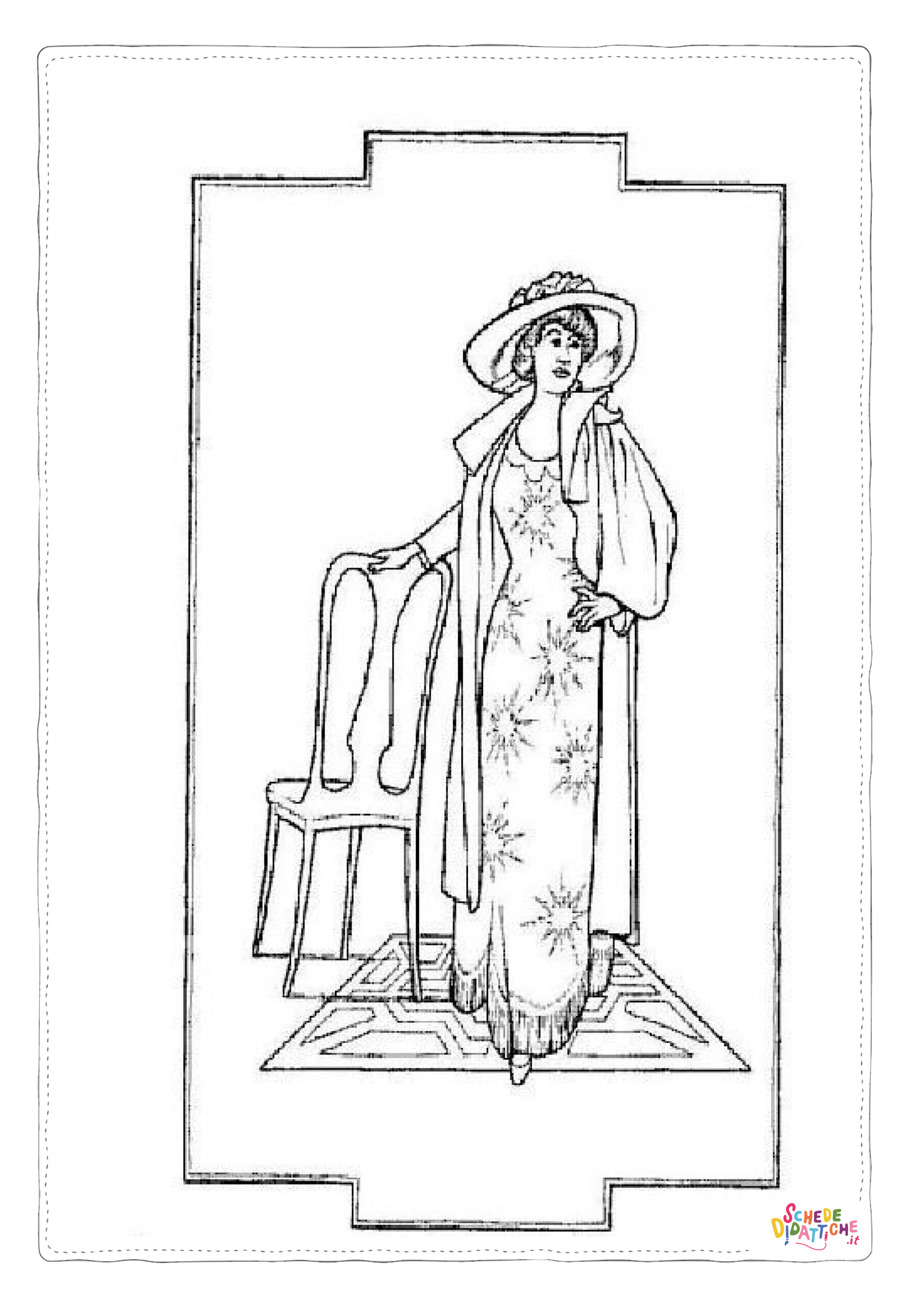 Disegno di Titanic da stampare e colorare 26