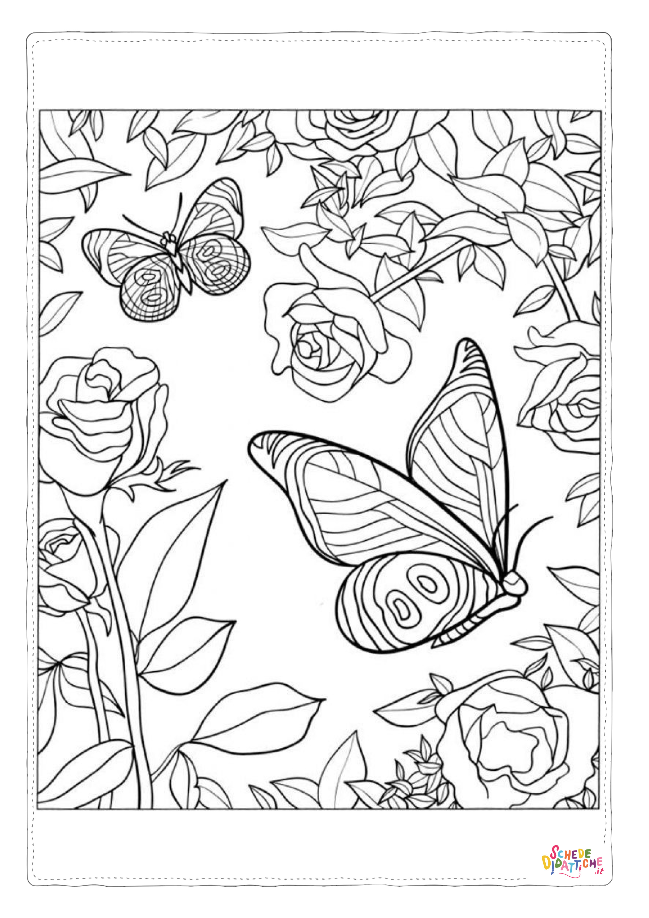 Disegno "Disegno di mandala da stampare e colorare 1453" Disegno di mandala da stampare e colorare 1453