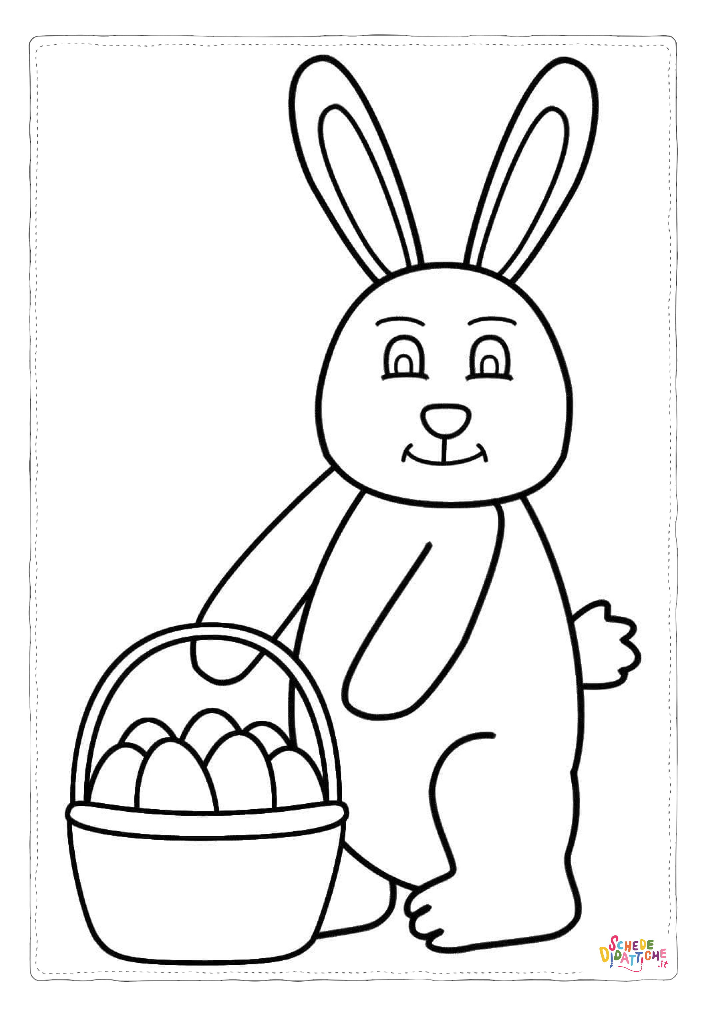 Disegno "Disegno di uovo di Pasqua da stampare e colorare 140" Disegno di uovo di Pasqua da stampare e colorare 140