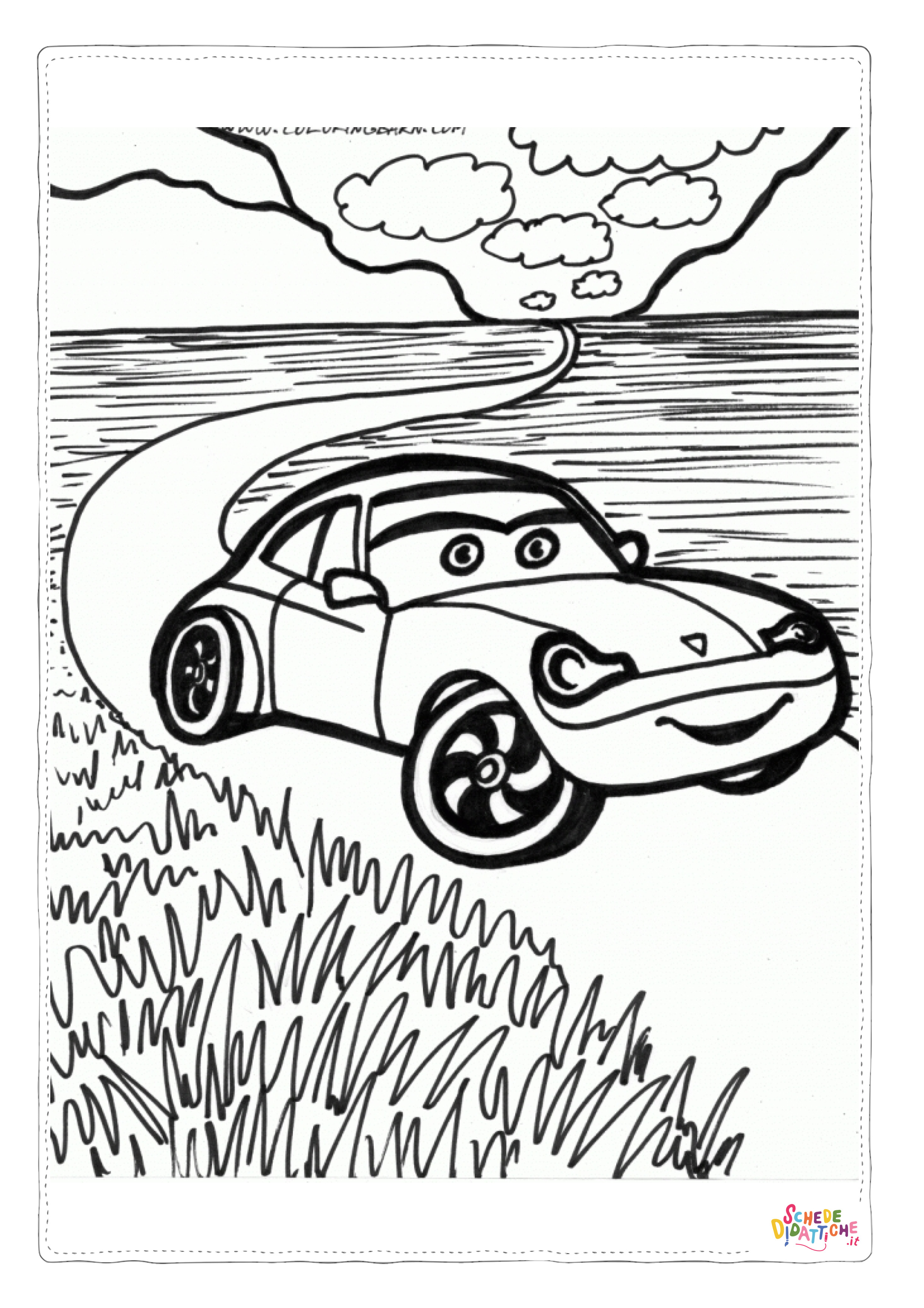 Disegno "Disegno di Cars da stampare e colorare 228" Disegno di Cars da stampare e colorare 228