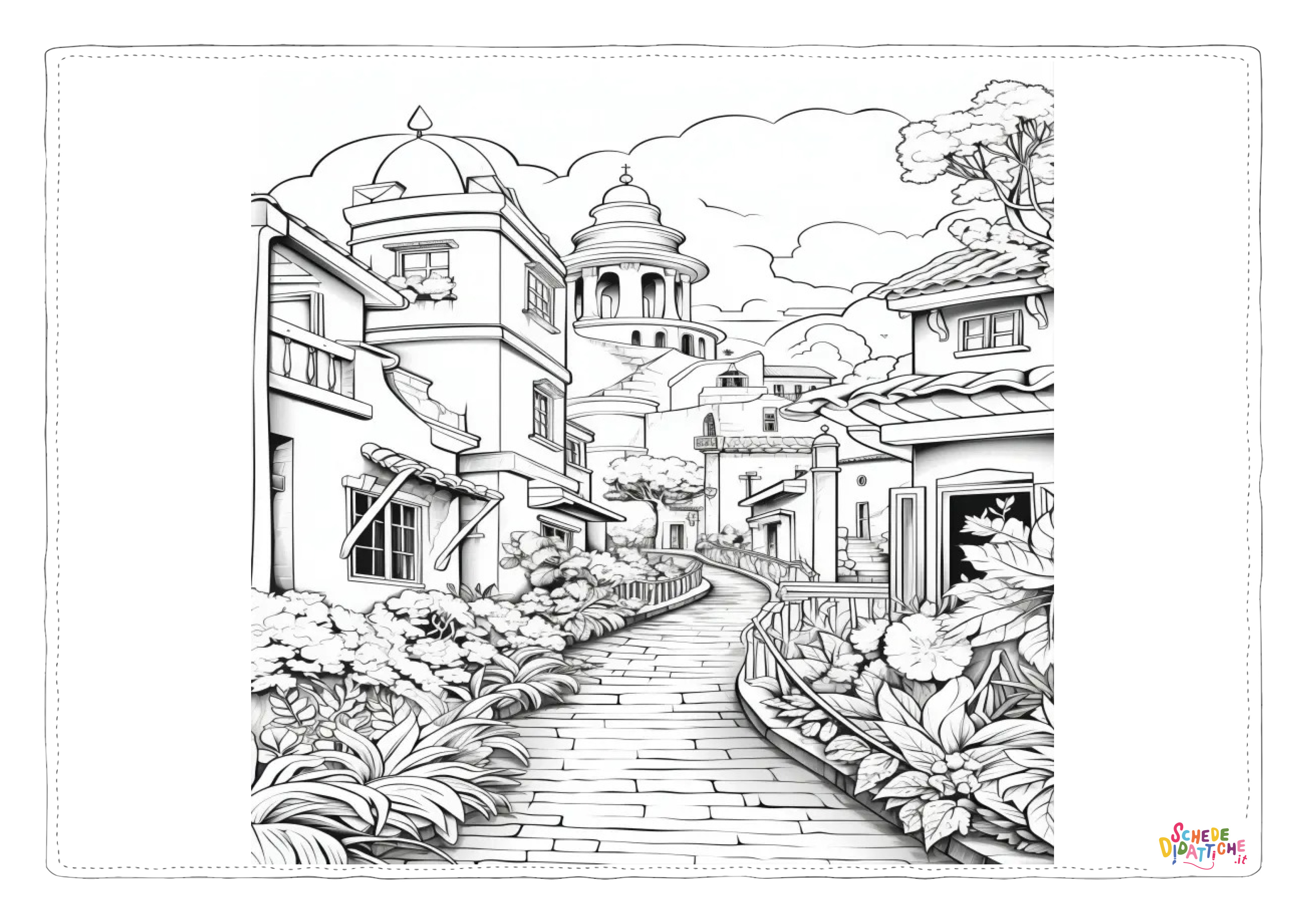 Disegno "Paesaggi estivi 32" Paesaggi estivi 32
