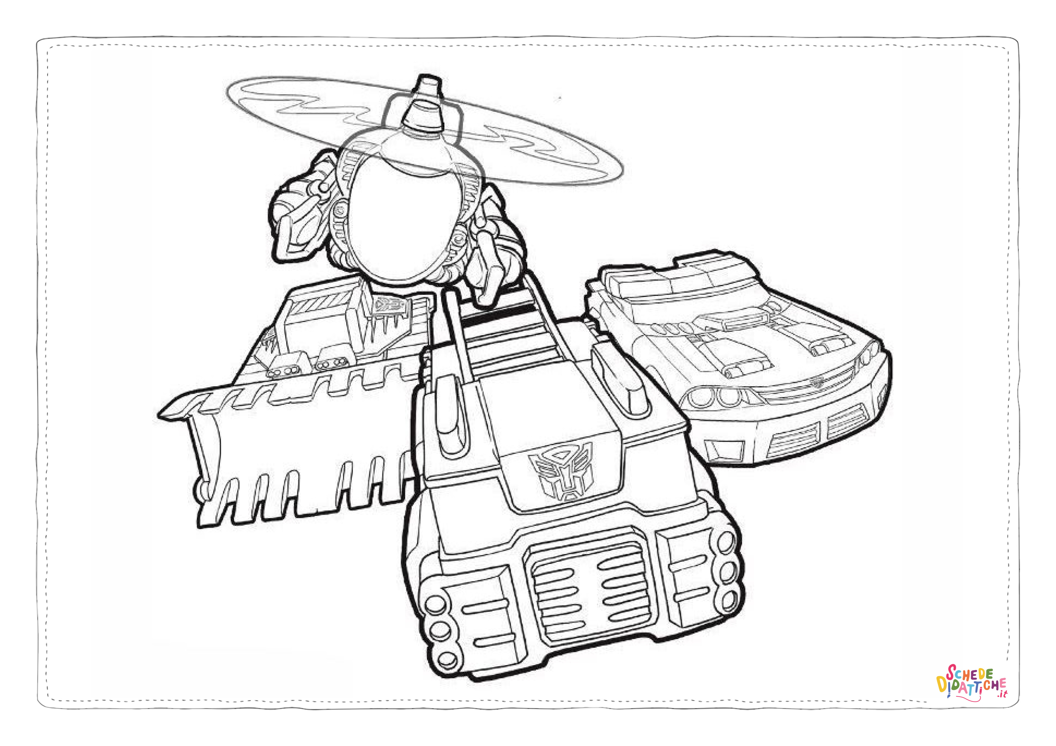 Disegno "Disegno di Transformers da stampare e colorare 73" Disegno di Transformers da stampare e colorare 73