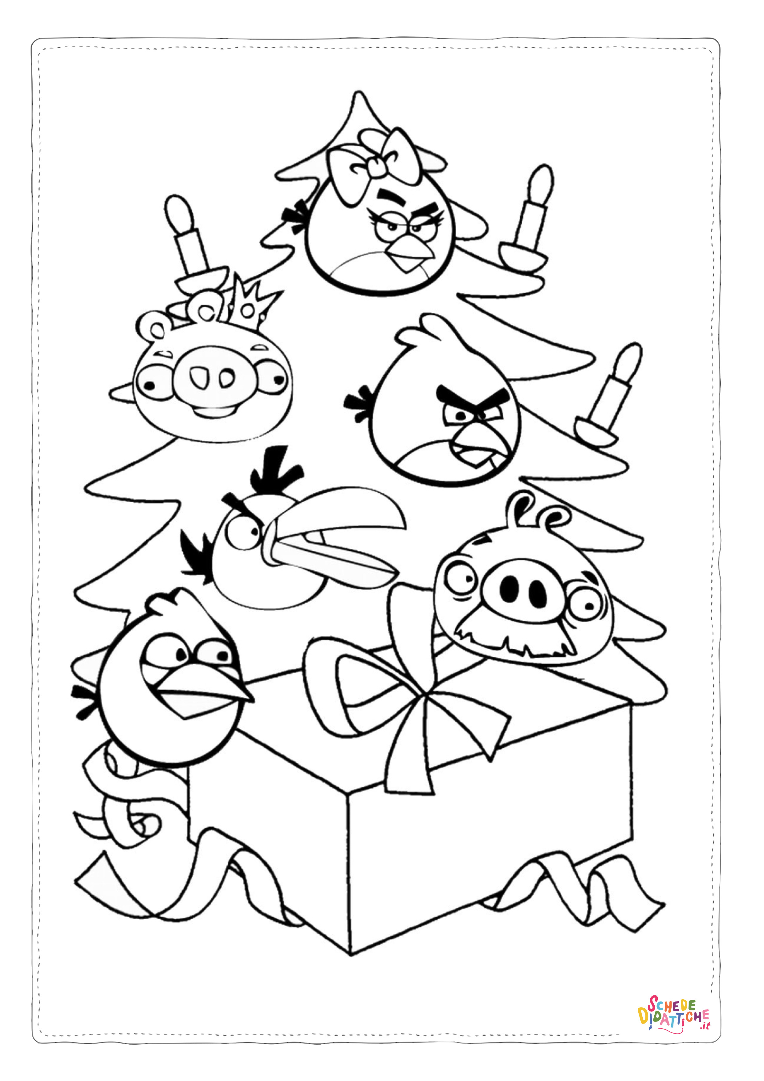 Disegno "Disegno di Angry birds da stampare e colorare 107" Disegno di Angry birds da stampare e colorare 107