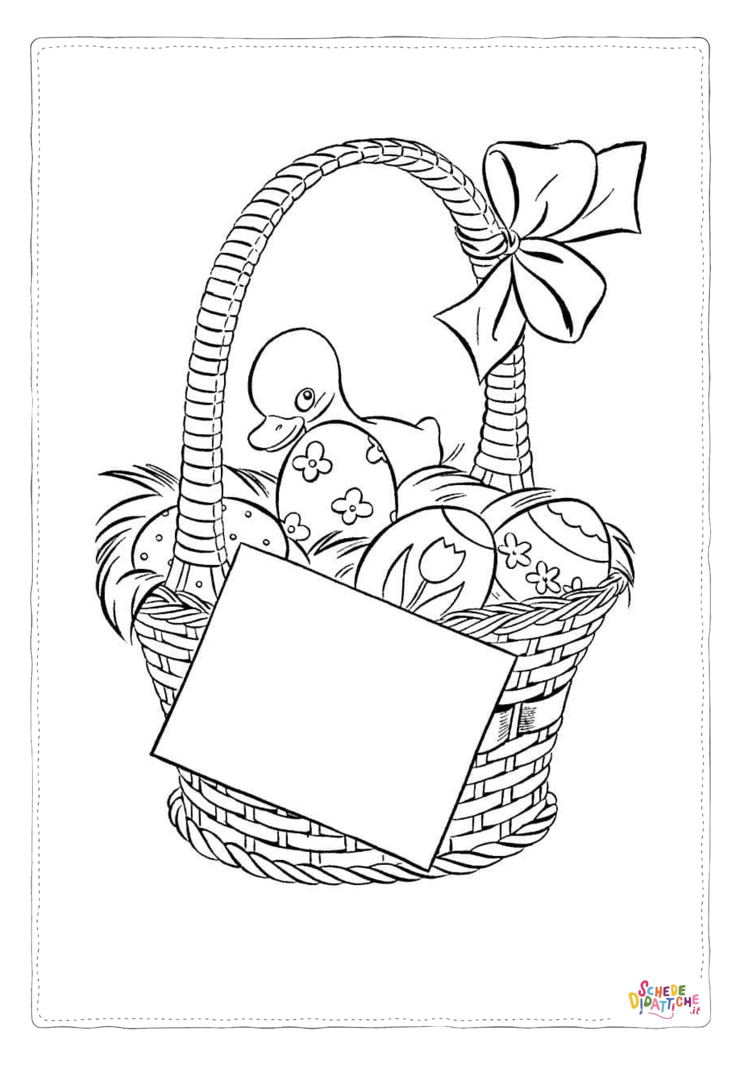 Disegno "Disegno di uovo di Pasqua da stampare e colorare 126" Disegno di uovo di Pasqua da stampare e colorare 126