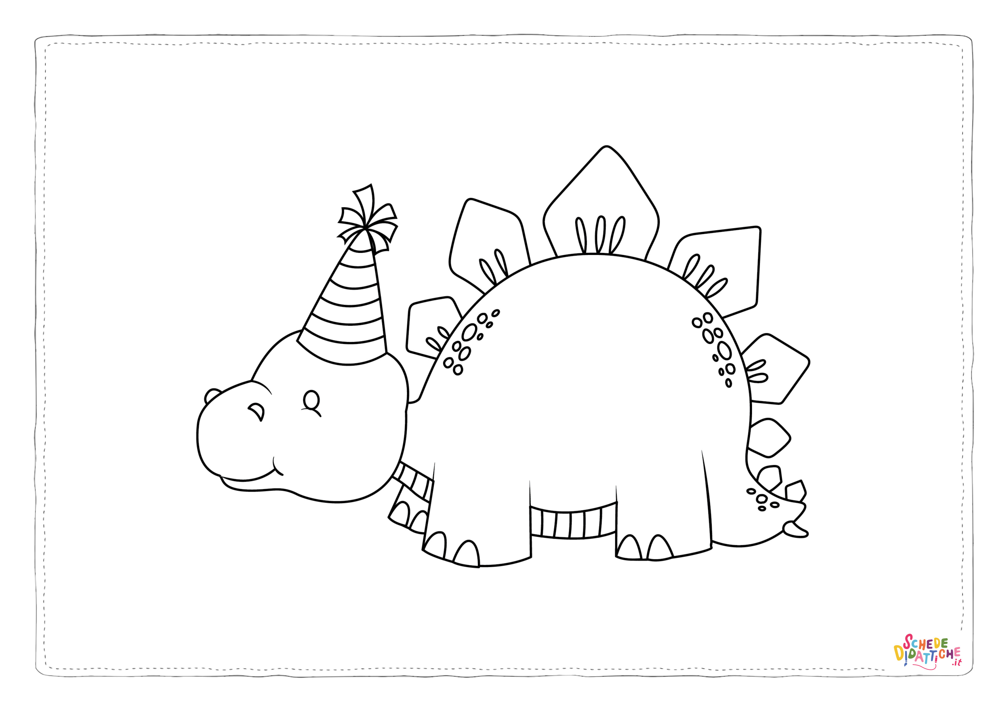 Disegno "PARTY DINOS STAMPS-06" PARTY DINOS STAMPS-06