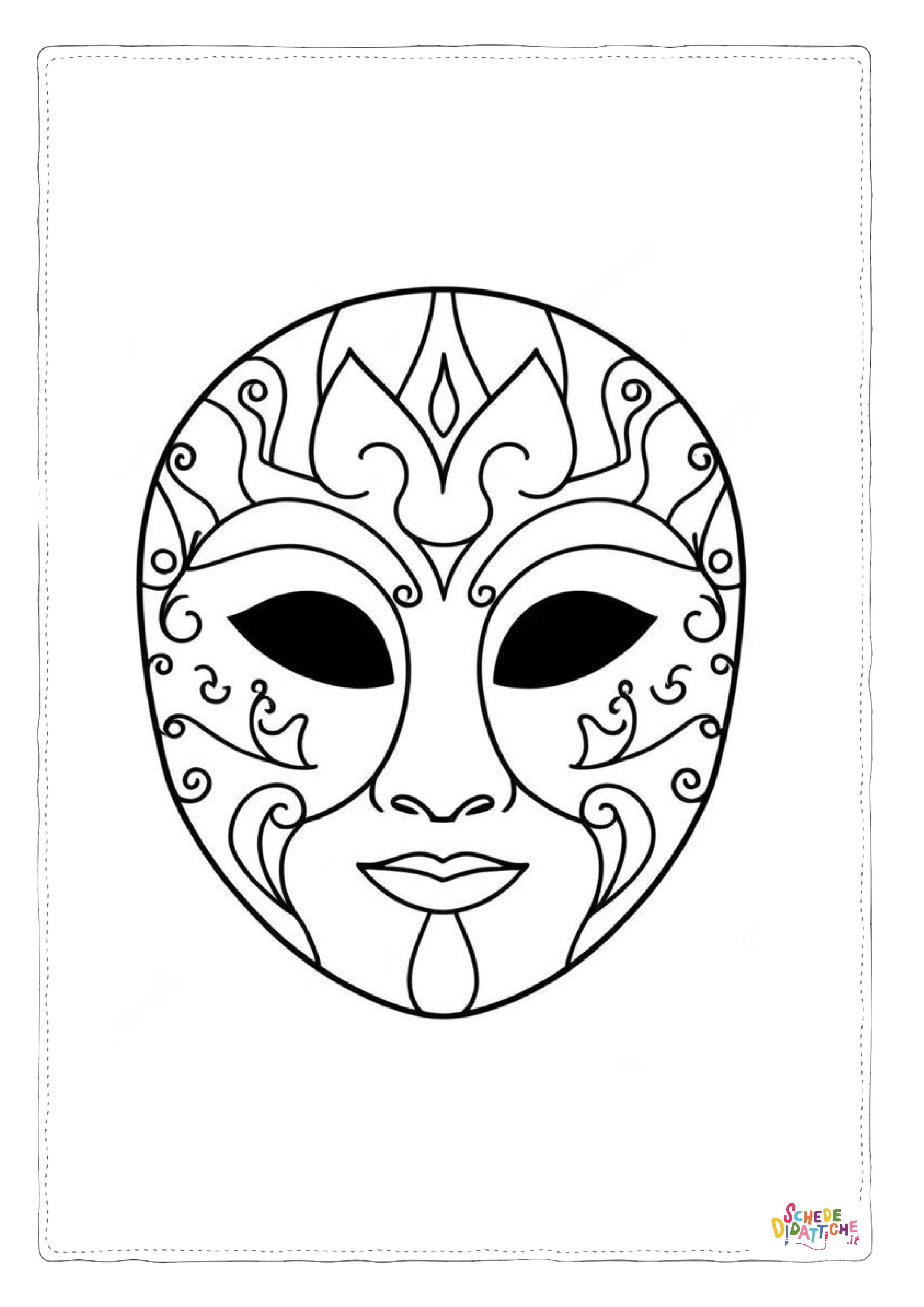Disegno "Maschera 47" Maschera 47