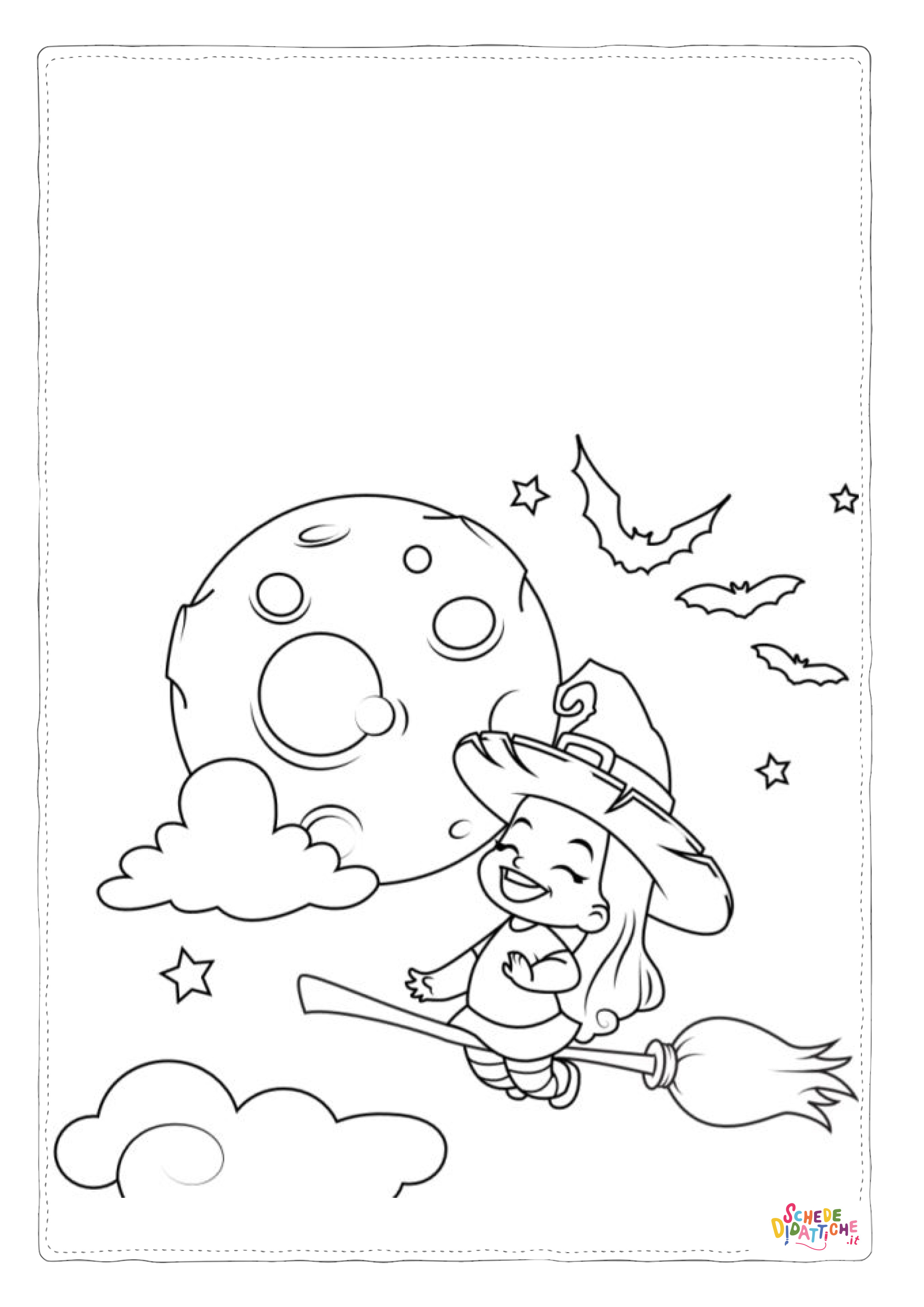 Disegno "Disegno di bambino ad Halloween da stampare e colorare 5" Disegno di bambino ad Halloween da stampare e colorare 5