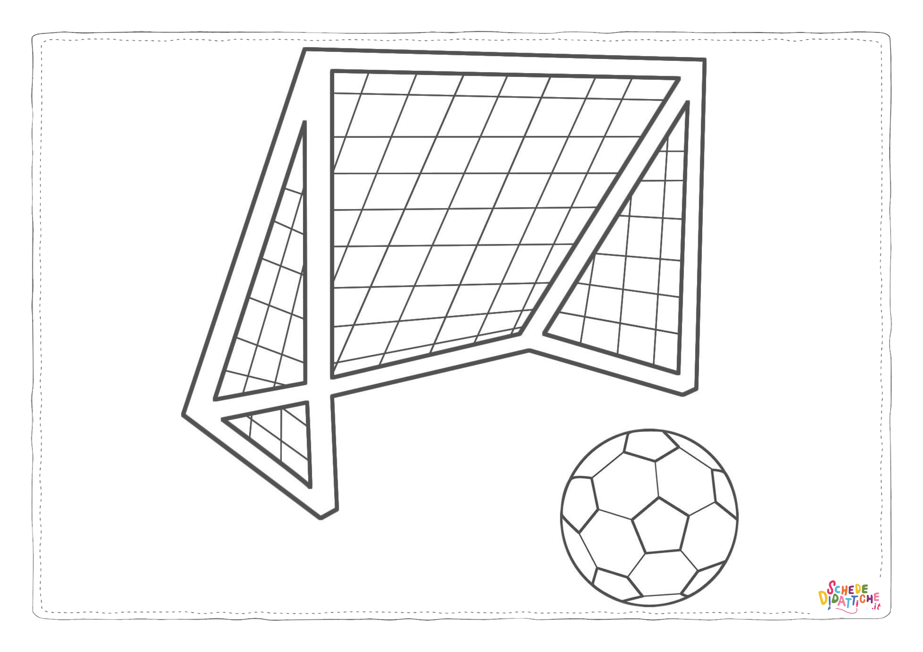 Disegno "Disegno di pallone da stampare e colorare 1" Disegno di pallone da stampare e colorare 1