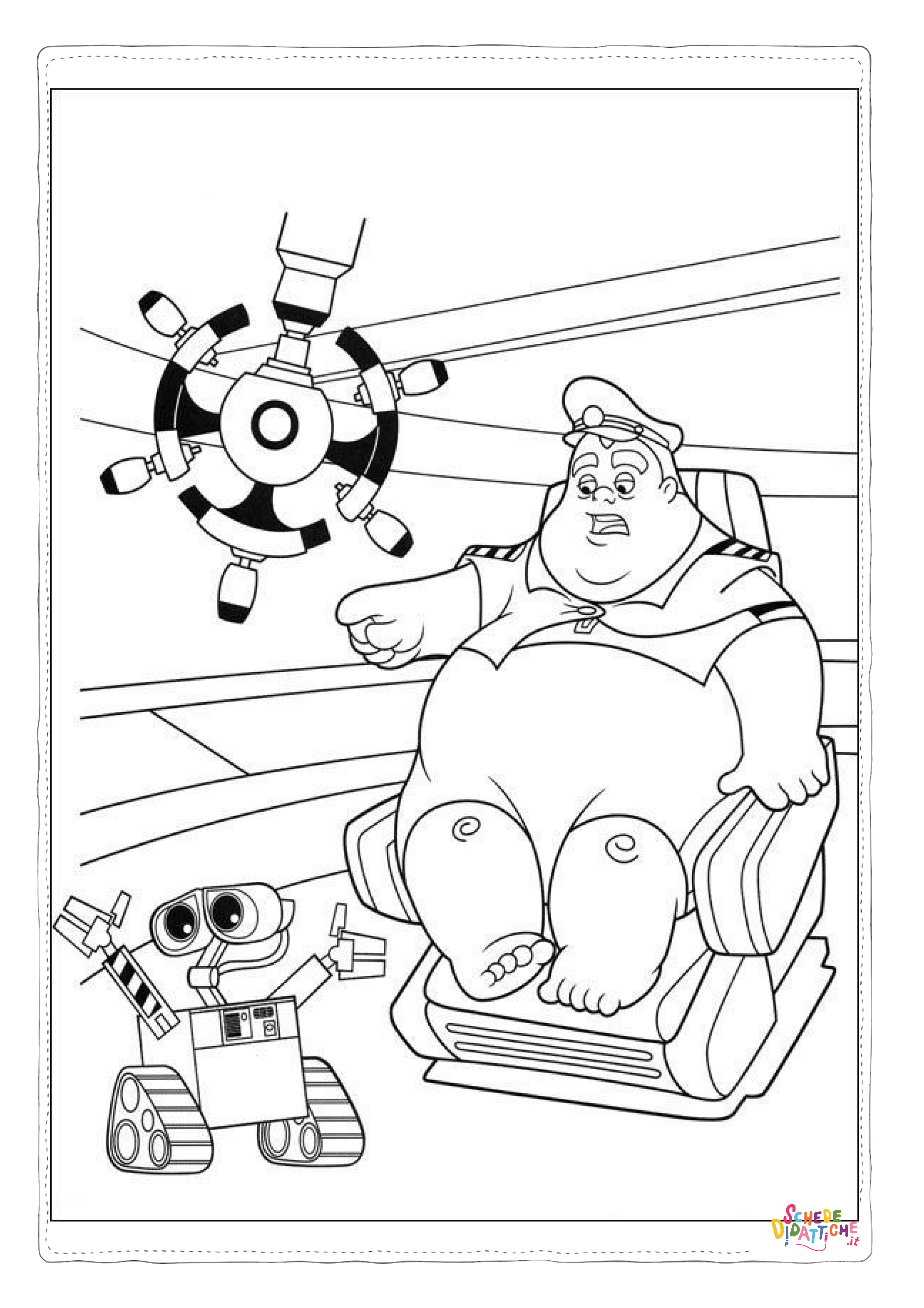 Disegno di Wall-E da stampare e colorare 51