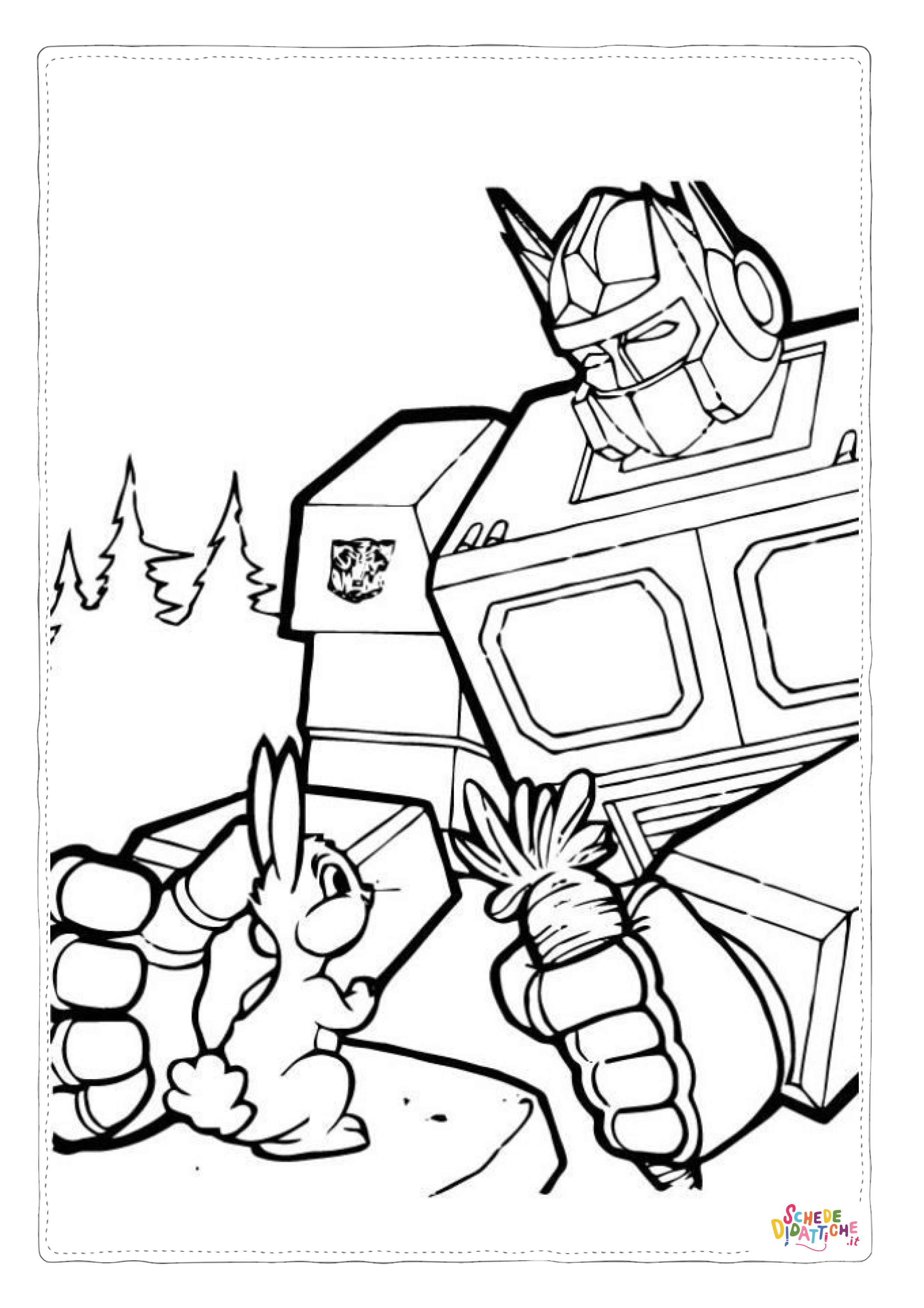 Disegno "Disegno di Transformers da stampare e colorare 90" Disegno di Transformers da stampare e colorare 90