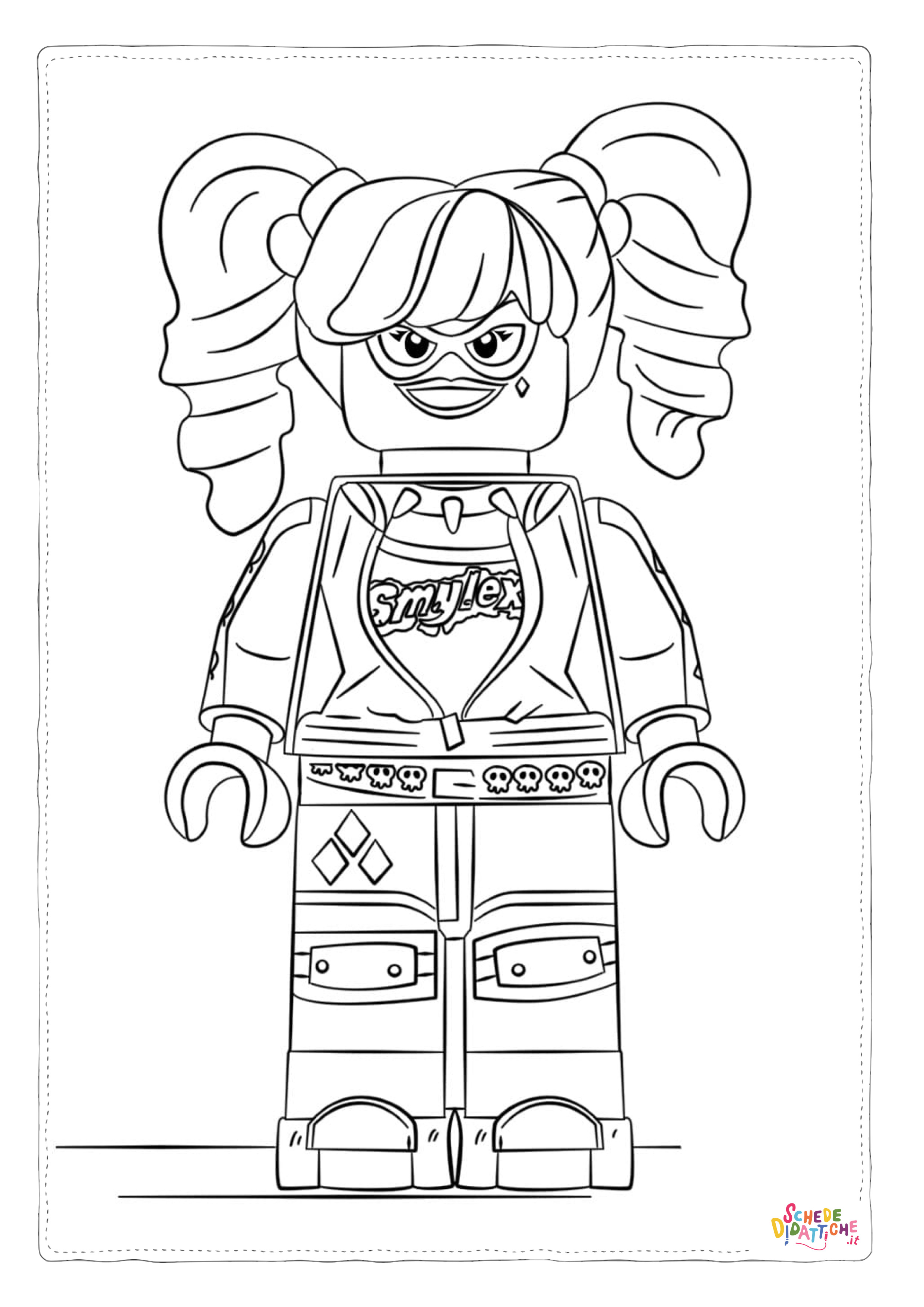 Disegno "Disegno di LEGO Batman da stampare e colorare 18" Disegno di LEGO Batman da stampare e colorare 18