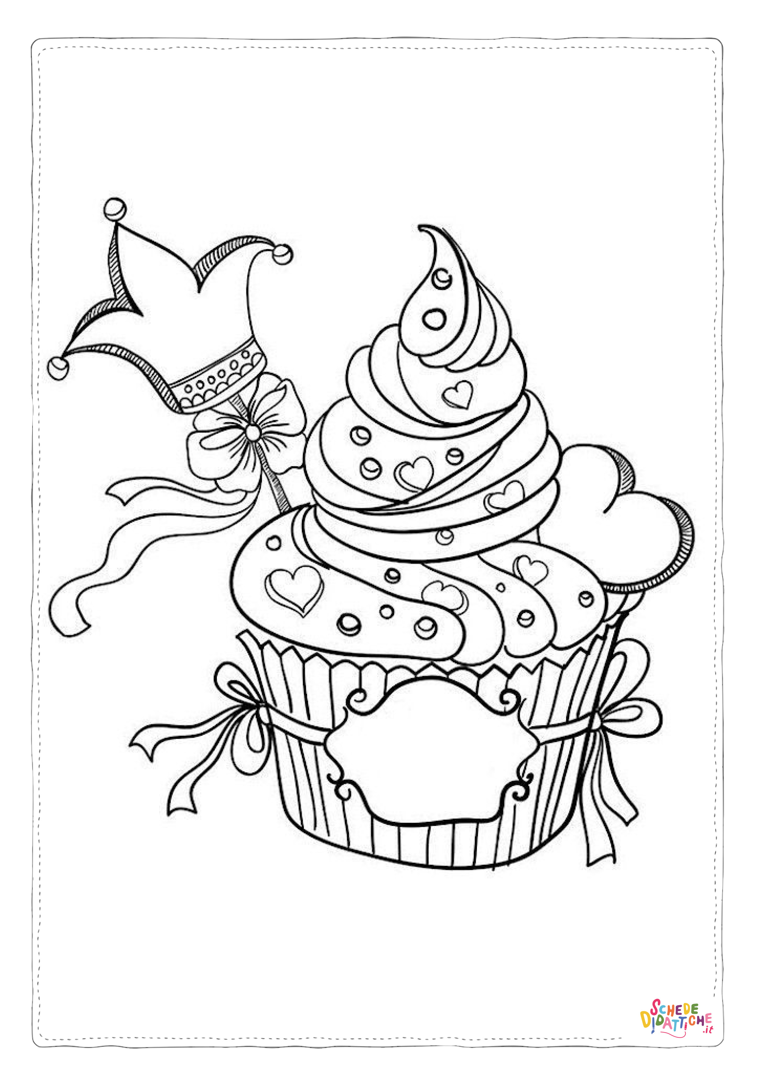 Disegno "Disegno di San Valentino da stampare e colorare 139" Disegno di San Valentino da stampare e colorare 139