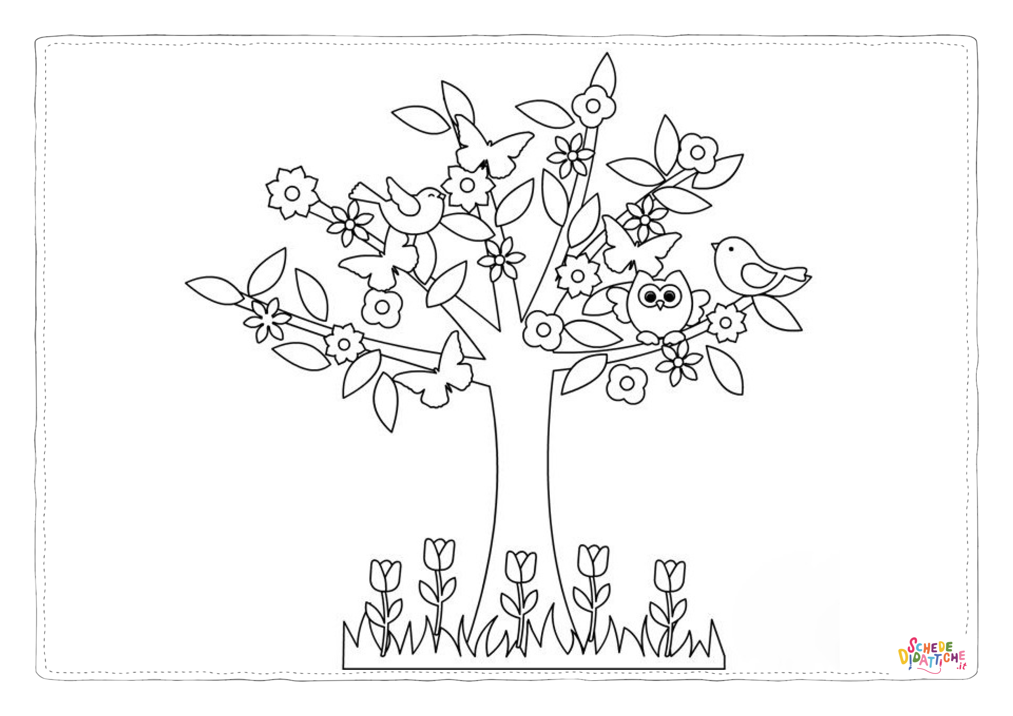 Disegno "Paesaggi primavera (23)" Paesaggi primavera (23)