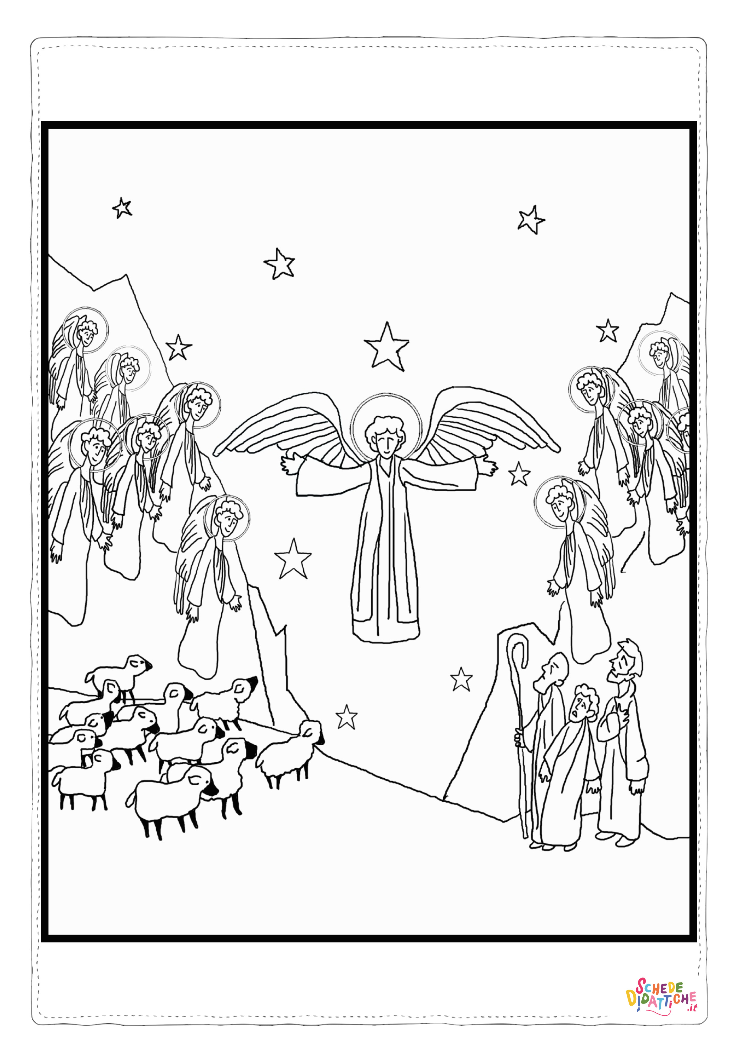 Disegno "Disegno di Cristianesimo da stampare e colorare 366" Disegno di Cristianesimo da stampare e colorare 366