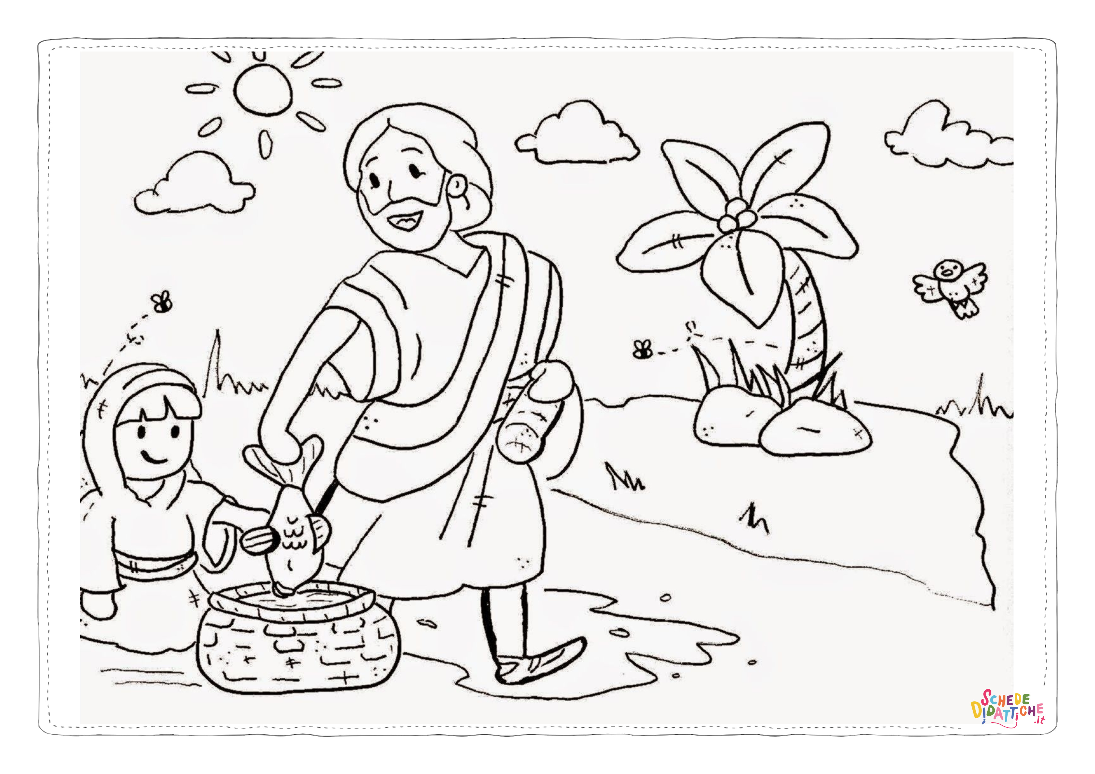 Disegno "Disegno di Cristianesimo da stampare e colorare 204" Disegno di Cristianesimo da stampare e colorare 204