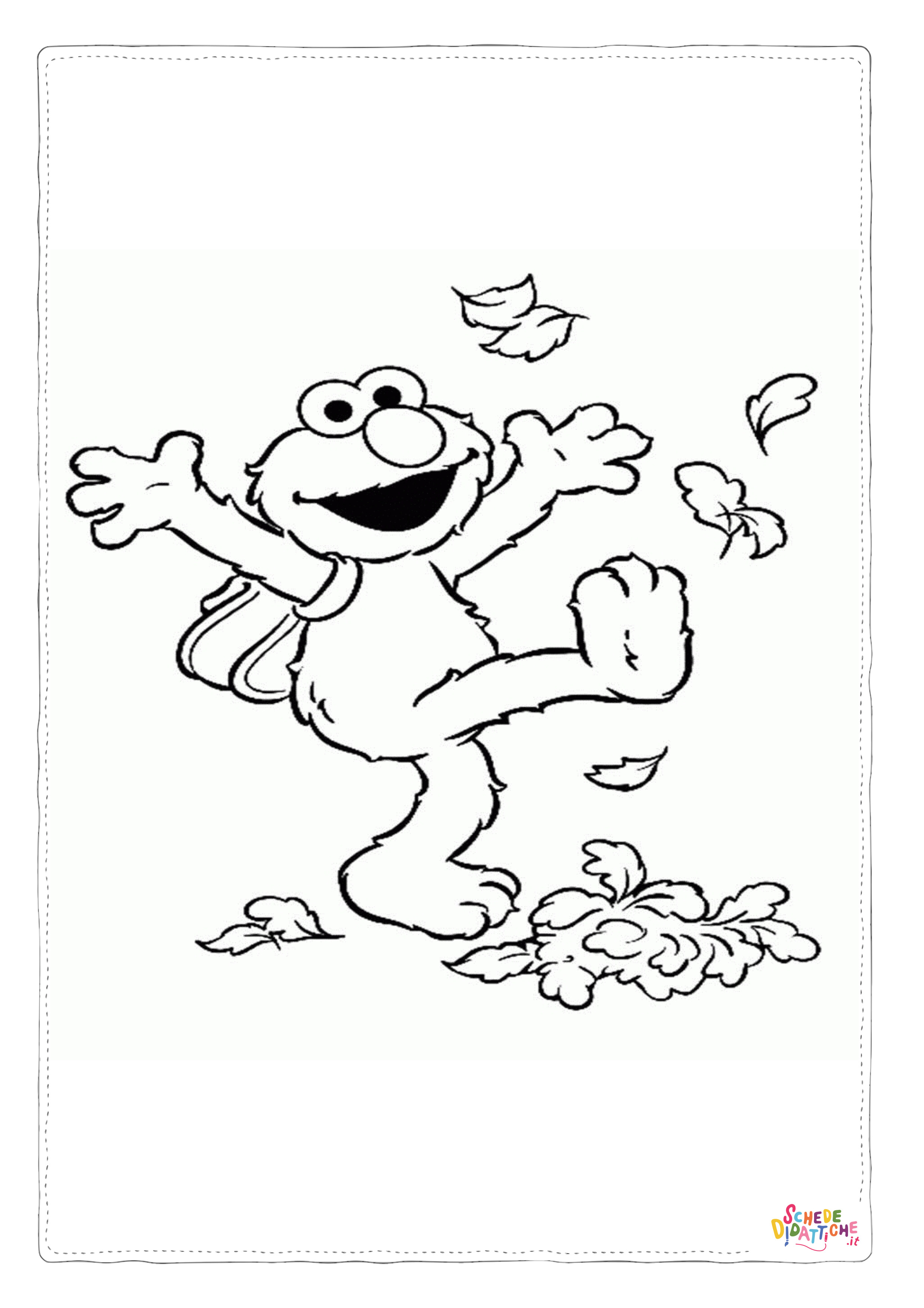 Disegno "Disegno di Muppets da stampare e colorare 1" Disegno di Muppets da stampare e colorare 1