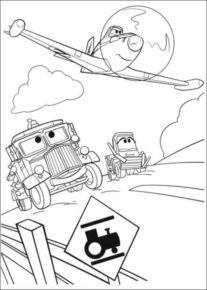 Disegno di Cars da stampare e colorare 22