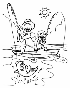 Disegno di barca da stampare e colorare 8