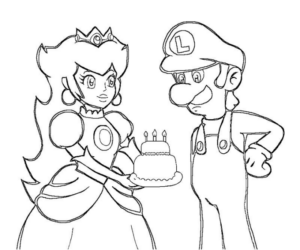 Disegno di Super Mario da stampare e colorare 84