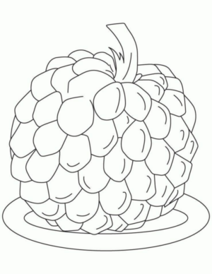 Disegno di mora da stampare e colorare 5