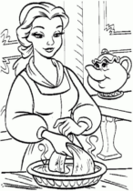 Disegni di Cenerentola da colorare