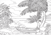 Disegni di Paesaggi da colorare