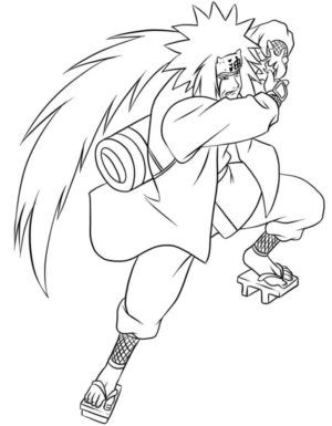 Disegno di Naruto da stampare e colorare 10