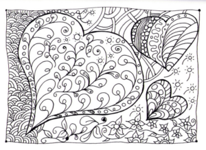 Disegno di mandala da stampare e colorare 850