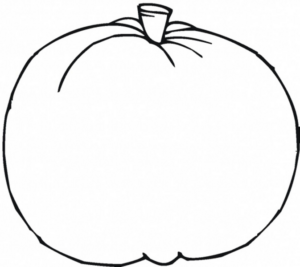 Disegno di zucca di Halloween da stampare e colorare 152