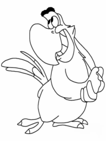 Disegno di Aladdin da stampare e colorare 129