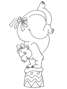 Disegno di circense da stampare e colorare 4