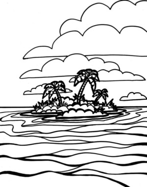 Disegno di mare da stampare e colorare 37