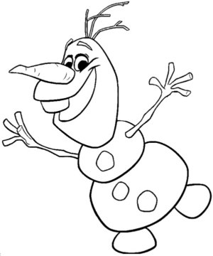 Disegno di Frozen da stampare e colorare 6