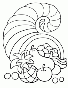Disegno di autunno da stampare e colorare 4