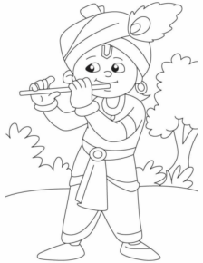 Disegno di bambino da stampare e colorare 141