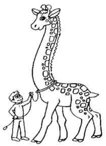 Disegno di circense da stampare e colorare 1