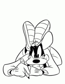Disegno di Pippo da stampare e colorare 61