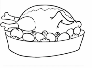 Disegno di carne da stampare e colorare 29