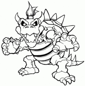 Disegno di Super Mario da stampare e colorare 77