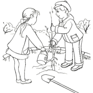 Disegno di bambino da stampare e colorare 304