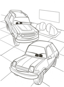 Disegno di Cars da stampare e colorare 148