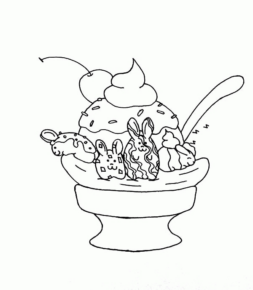 Disegno di dolce da stampare e colorare 49