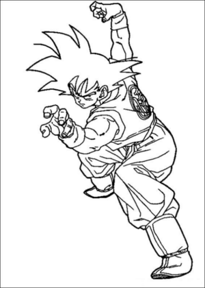 Disegno di Dragon Ball da stampare e colorare 116