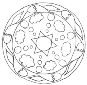 Disegni di Mandala da colorare