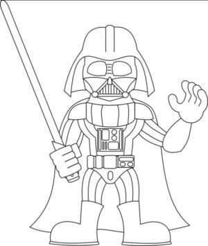 Disegno di LEGO Star Wars da stampare e colorare 11