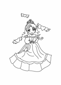 Disegno di Tutte le principesse Disney da stampare e colorare 101 Disegno di Tutte le principesse Disney da stampare e colorare 101